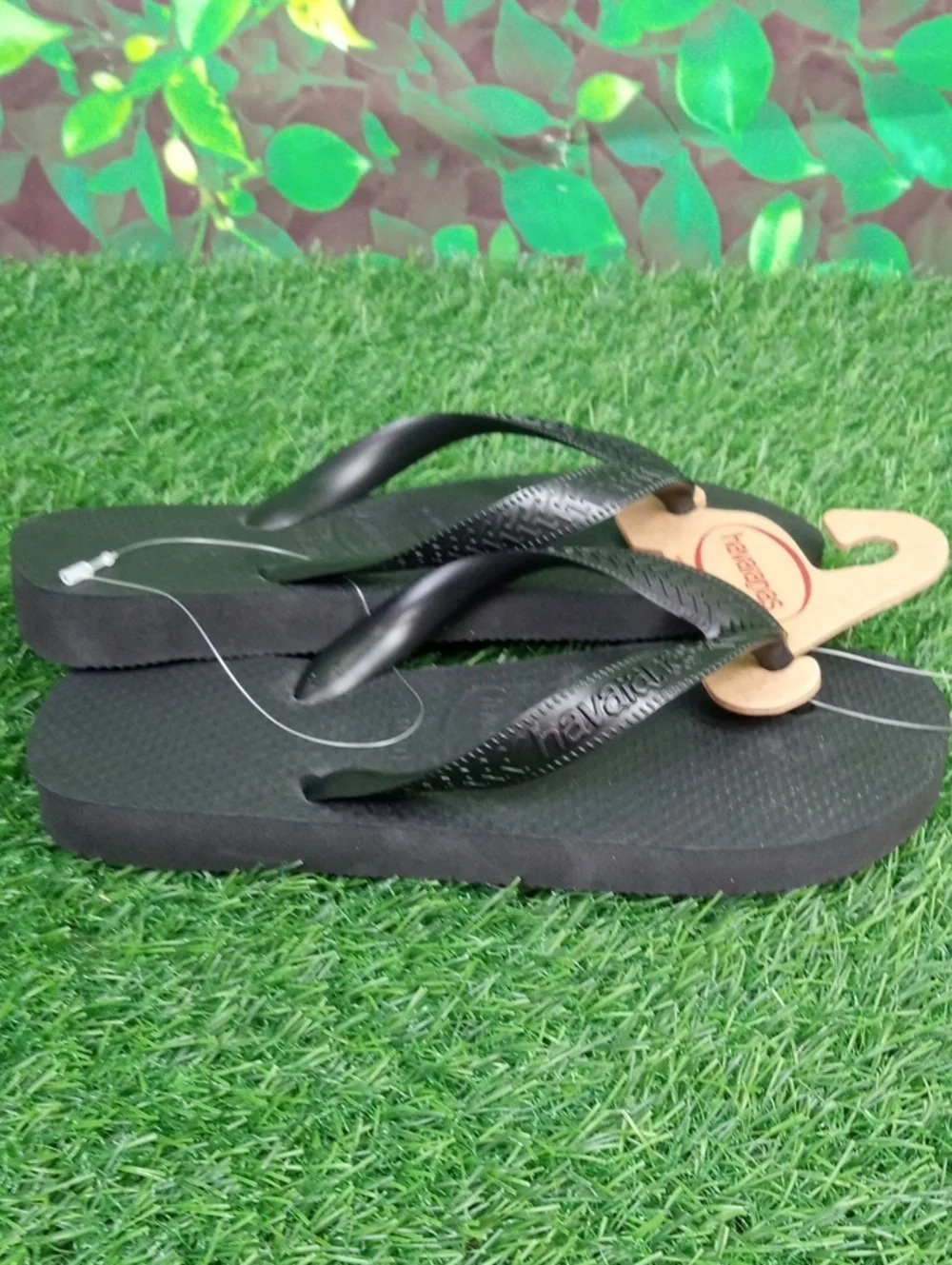 🛝🍒 Havaianas Kids Classic Black Flip Flops
